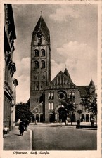 AK GRUSS AUS POSEN OSTROWO KATHOLISCHE KIRCHE 1942