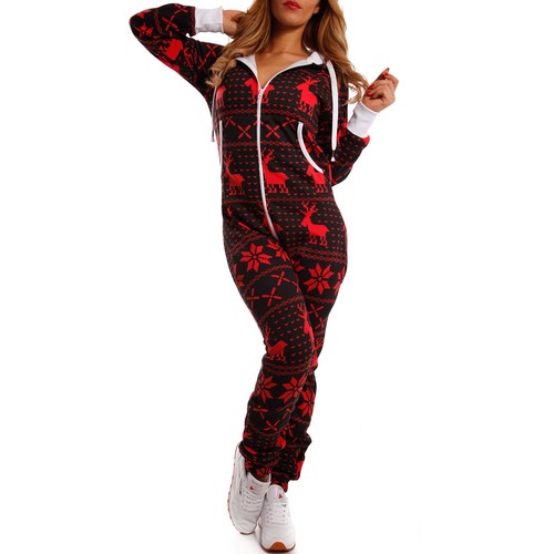 Damen winter jumpsuit mit - jumpsuit,