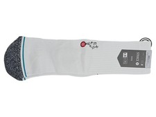 Stance Herren Socken Grafik Weiß Gr. 40 Baumwolle Polyester Rippstrick