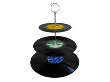 Schallplatten Etagere (1 Stk.) Deko für Zuhause / Hochzeit / Motto Party