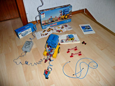 Fischer Technik Kompressor-Anhänger Originalverpackung Trafo funktioniert 30458