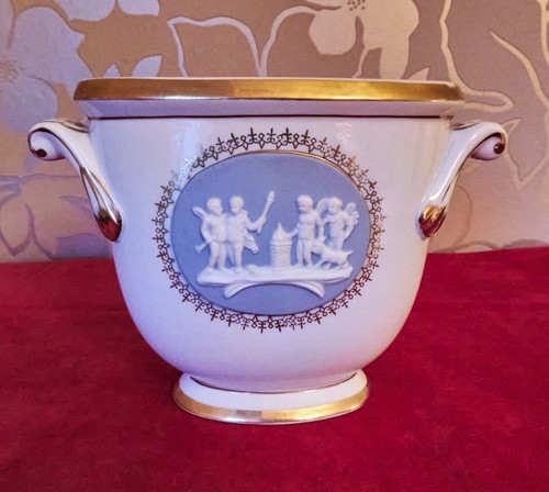 Vintage porzellan prunkvase - vintage, im