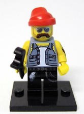 LEGO 71001 Serie 10 col10-16 Minifigur Motorcycle Mechanic