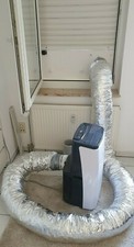 Mobiles Klimagerät Hantech 12000BTU & Dämmschlauch/Selbstbau Fenstereinlass