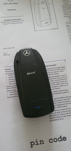 Mercedes bluetooth adapter - mercedes,