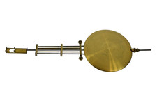 Altes Uhren Pendel Uhrenpendel f Uhrwerk Wanduhr Regulator Uhrmacher clock