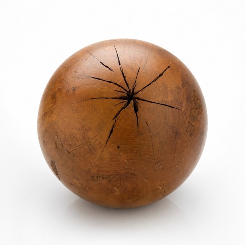 Holzkugel 50cm designobjekt - holzkugel,