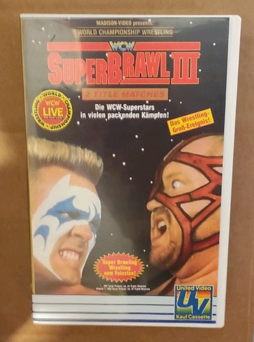 Wcw superbrawl iii vhs - wcw,