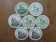 alter Bierdeckel Brauerei Kneitinger Regensburg Obpf. 7 Stück aus Sammlung 