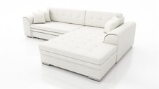 Couchgarnitur SARRA Weiss mit