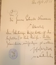 Brief, Auftragsschreiben, von