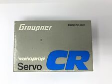 Graupner 3834 Varioprop Servo CR - flacher Hebel - Rarität Vintage Ovp