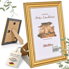 Mein Landhaus Barock Bilderrahmen Wien Gold & Silber Verschiedene Größen glas