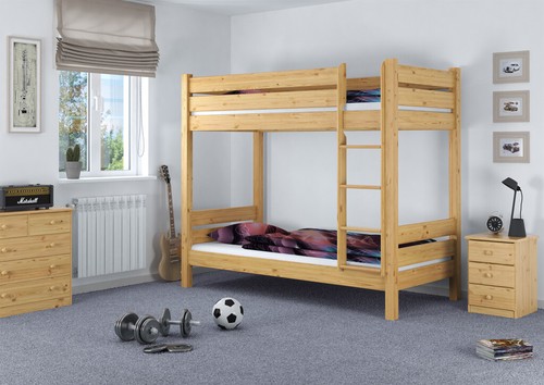 Etagenbett extra stabil 80x190