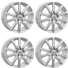 4 Autec SKANDIC Felgen 7x17 5x100 SIL für VW Polo Aluräder