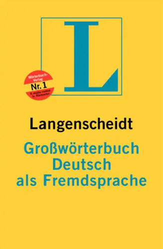 Langenscheidt grosswörterbuch - langenscheidt,