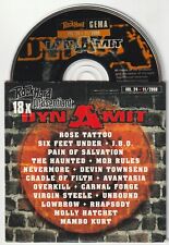 ✪ ROCK HARD DYNAMIT #24/2000 METAL-MAGAZIN BEILAGE CD-SAMPLER NEUW. TOP NM-VG+