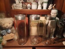 3 SEHR GROSSE VORRATSBEHÄLTER IKEA GLAS FÜR KÜCHE HOBBYS GESCHENK GARTEN BASTELN