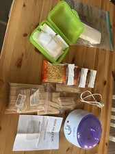 XJAOCAJ Heißwachsgerät mit viel Zubehör