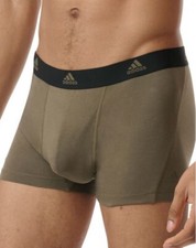 ADIDAS BOXERSHORTS GR. M ACTIVE FLEX BAUMWOLLE FARBE KAKI