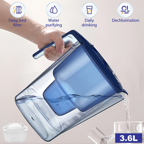 Wasserkanne cool blau - 3,5l,