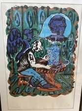 Jörg Immendorff signierte