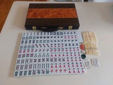 Mahjong Spiel Im Koffer Vollständig