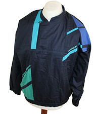 Vintage Adidas 80er Tracktop Glanz Trainingsjacke ca. Gr L West Germany