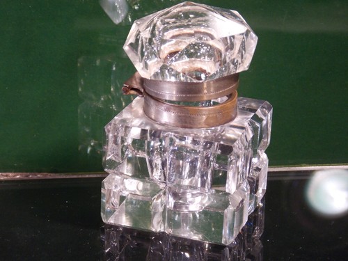 Altes tintenfass glas - altes,