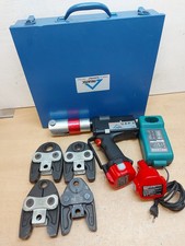 Klauke FRIATEC UAP 2 Pressmaschine Presszange 4xU Pressbacken  Uponor Unicor