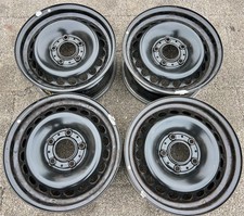 4 FELGEN 15" STAHLFELGEN BMW
