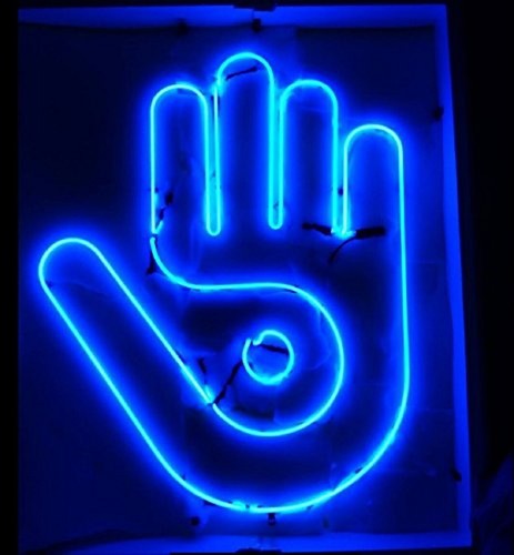 Handlesen neon reklame - neon,
