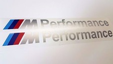 M Performance Sticker Silver