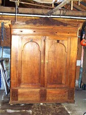 Kleiderschrank, -antik,  Schinkelschrank, eiche. 2.Türen.