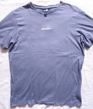 ellesse T-Shirt M blau Logo