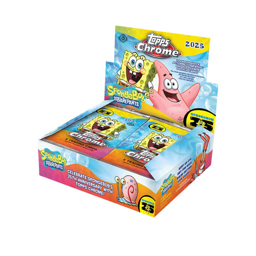 Topps 2025 chrome spongebob - 2025,