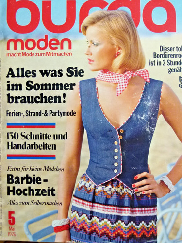 Altes burda modeheft - altes,