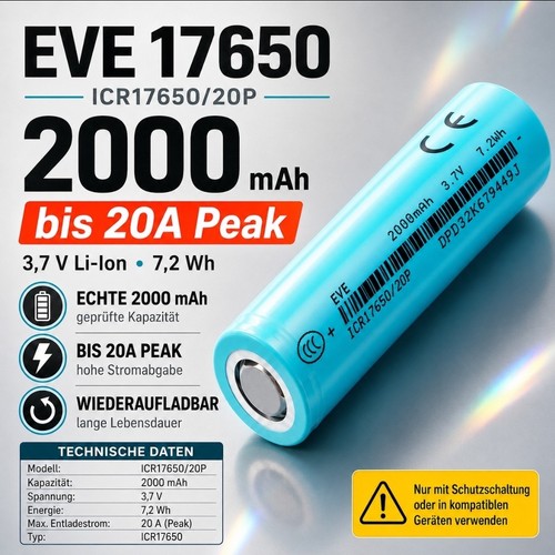 Akkuzelle 2000mah - akkuzelle,