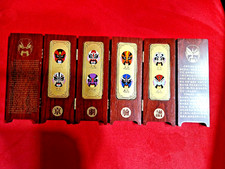 Chinesische Peking-Oper  Holzdisplay Gesichts Bühne  Make Up