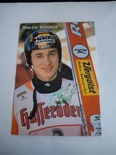 Karte Martin Schmitt  (Wintersport)  mit Autogramm - ORIGINAL.