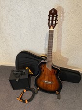 Ortega Gitarre Tour Player ACA Burst + Tasche. Ibanez Combo Verstärker  NeuTOP