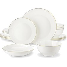 Geschirrset Knochenporzellan
