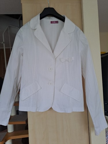 Festliche blusenjacke weiß - festliche, blusenjacke,