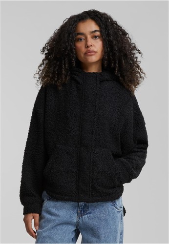 Ladies short sherpa - ladies, jacket