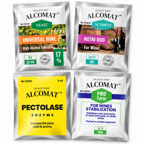 Alcomat weinhefe hat set - alcomat, 17