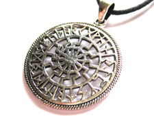 Sonnenrad 925'er Silber Ketten