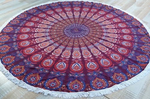 Rundes indisches mandala tuch - rundes,