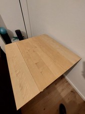 Schöner Holztisch mit Ausziehfunktion LxHxT 90x75x50 cm