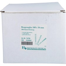 REAGENZGLAS 16x160 mm 100 St