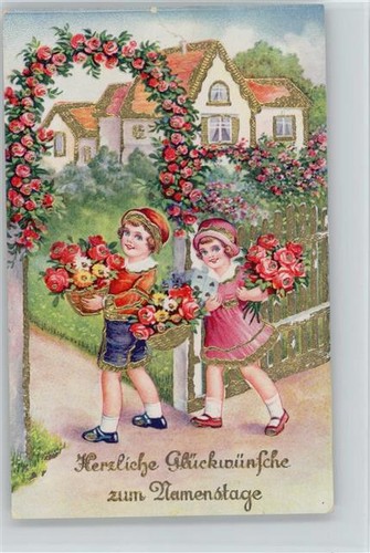 12023328 children with rose - with,